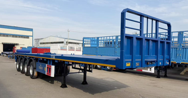 Heavy Duty Flatbed Trailer for Sale in Zambia