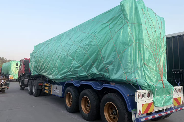 TITAN 50 CBM Pneumatic Cement Tanker Trailer for Sale in Zambia