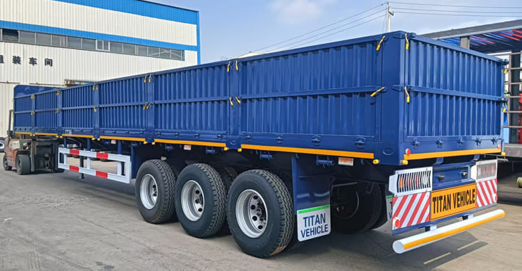 TITAN 3 Axle 40FT Side Wall Semi Trailer for Sale in Zambia