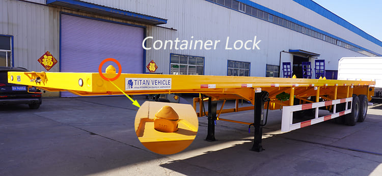 container locks on flatbed trailer for sale in zambia