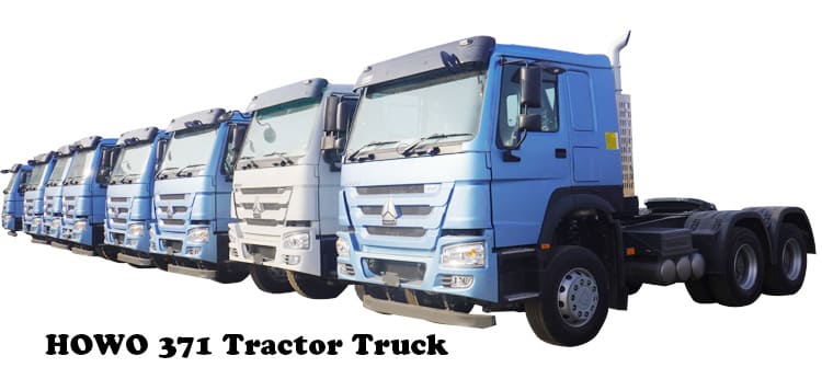 HOWO 371 Tractor Truck for sale in Zambia