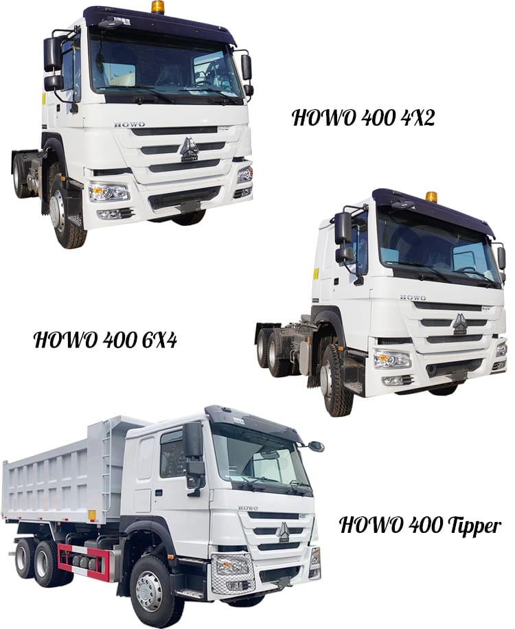 HOWO 400 Tractor Truck Price in Zambia