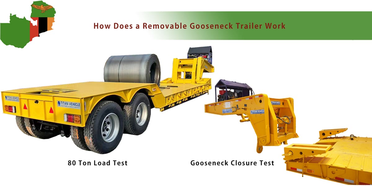 How Does a Removable Gooseneck Trailer Work?