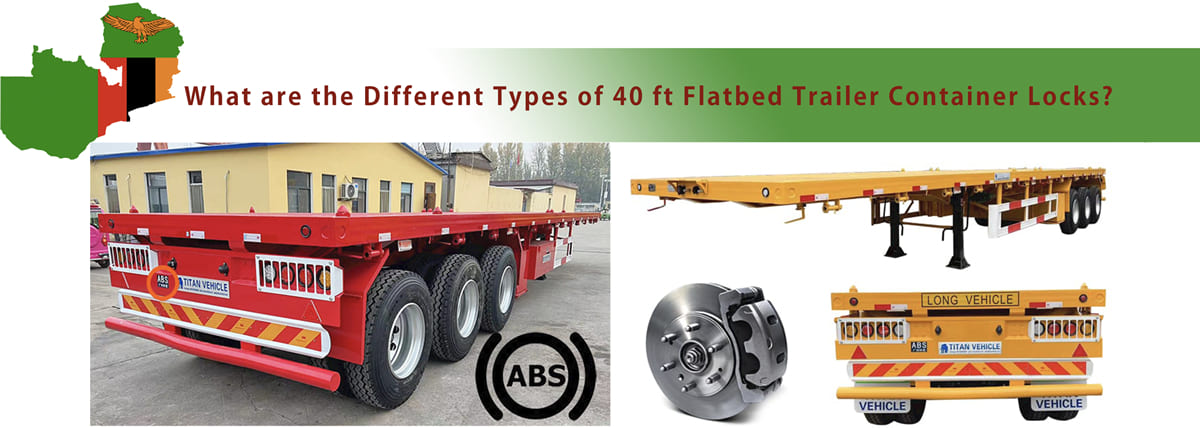 Application of brake system ABS on flatbed tractor trailers in Zambia