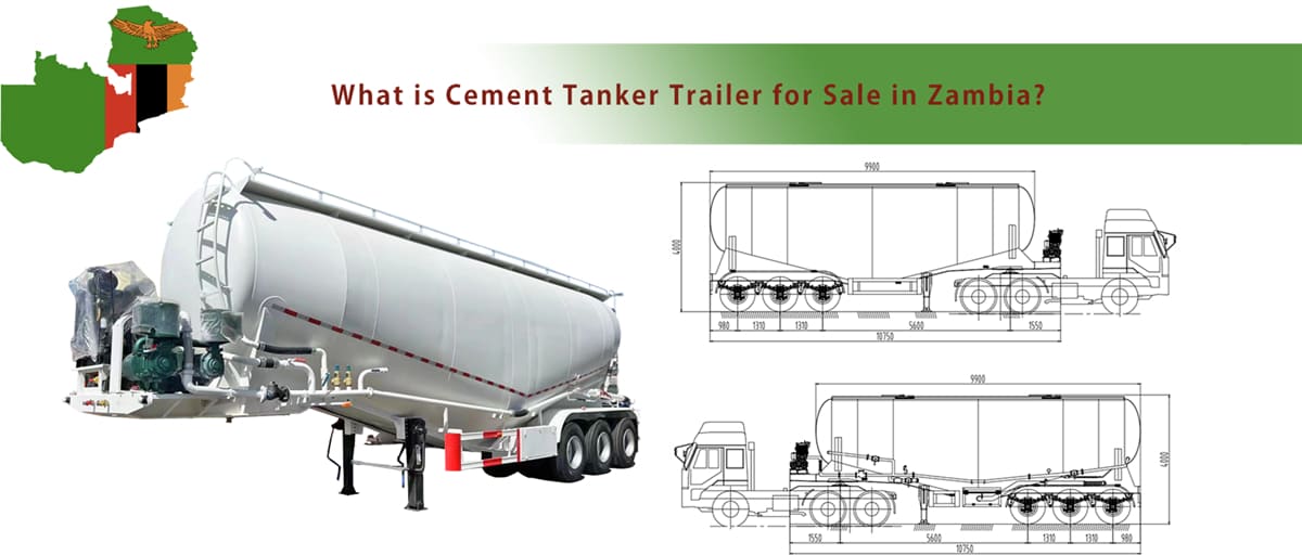What is Cement Tanker Trailer for Sale in Zambia?