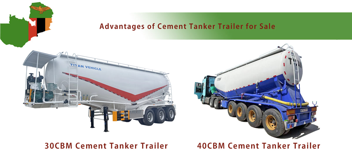 What is Cement Tanker Trailer for Sale in Zambia?
