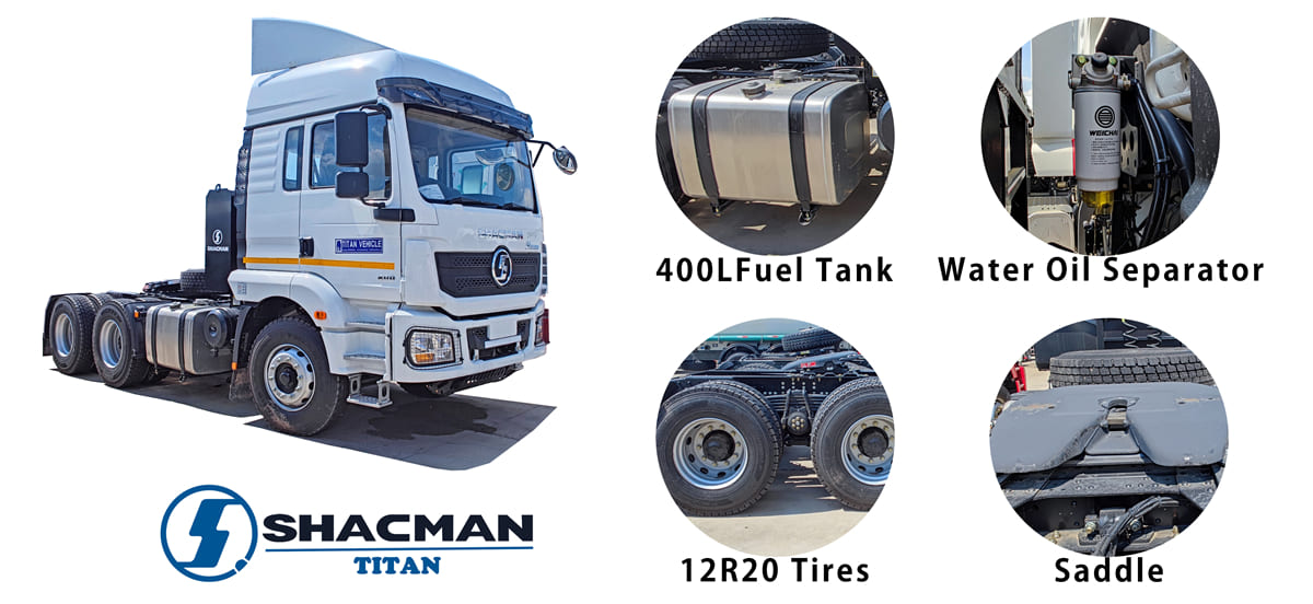 Shacman H3000 Price Tractor Truck in Zambia