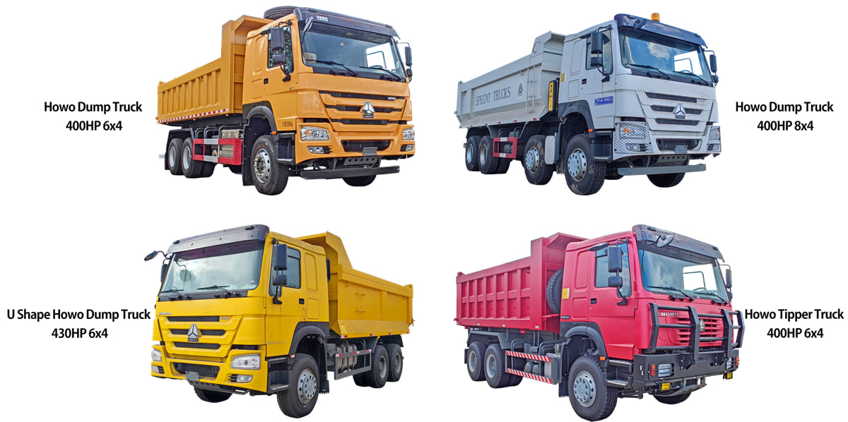 What are the Different Types of Sinotruk Howo Dump Truck?