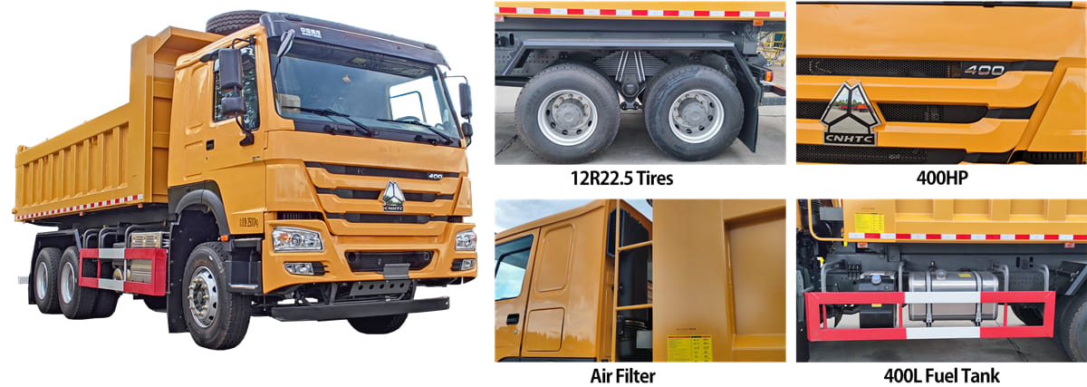 Sinotruk Howo Dump Truck Specifications