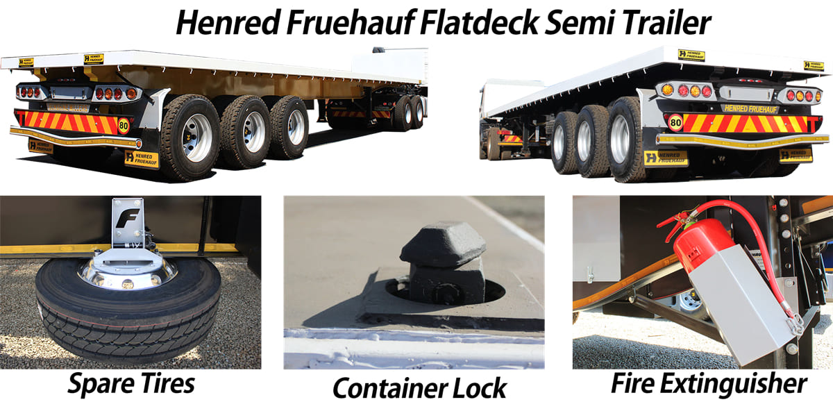 Flatdeck Semi Trailer