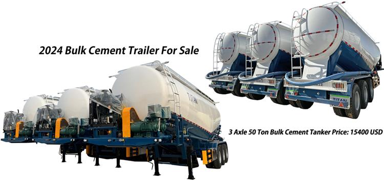 2024 Bulk Cement Trailer For Sale