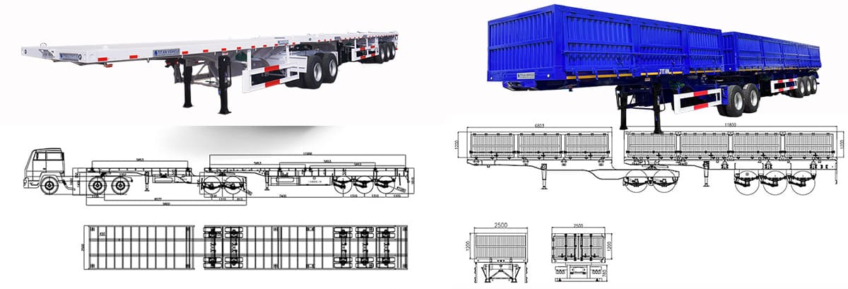 Superlink Trailer Manufacturers for Sale in Zambia
