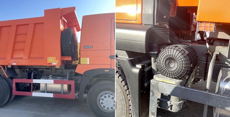 Sinotruk Howo A7 371 25 Ton Dump Truck for Sale in Kenya Malindi