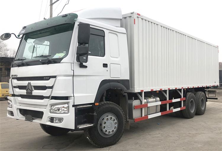 Sinotruk Howo 6x4 Cargo Box Truck Price for Sale in Kenya Mombasa