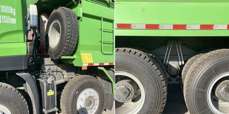Sinotruk D7W 400 U-shape Howo 8x4 Dump Truck for Sale in Kenya Nairobi