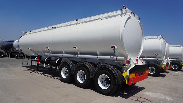Oil Tanker Trailer | 40000 Liters Palm Oil Tanker Trailer for Sale Price