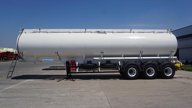 Oil Tanker Trailer | 40000 Liters Palm Oil Tanker Trailer for Sale Price