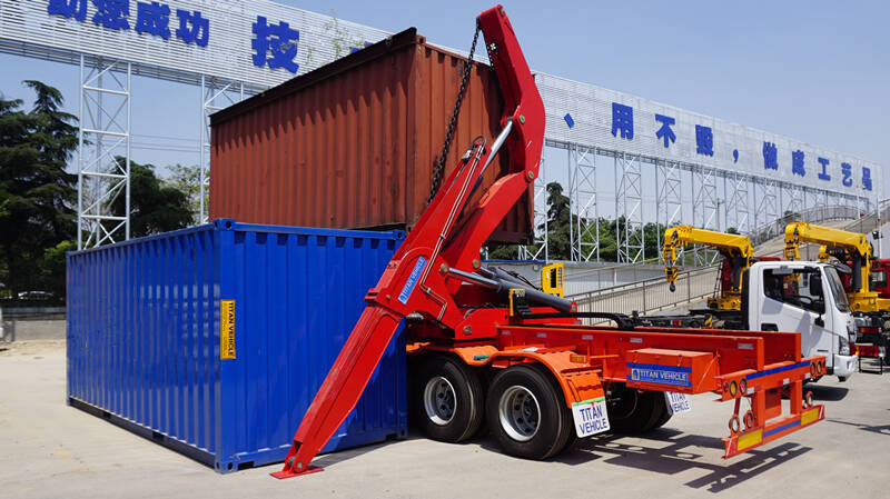 37 Ton Sidelifter Truck Trailer | 20ft 40ft Container Sidelifter Trailer for Sale