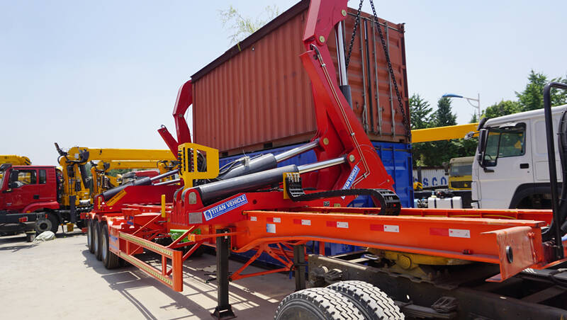 37 Ton Sidelifter Truck Trailer | 20ft 40ft Container Sidelifter Trailer for Sale