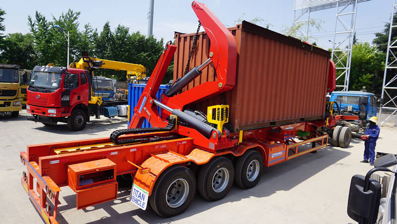 37 Ton Sidelifter Truck Trailer | 20ft 40ft Container Sidelifter Trailer for Sale