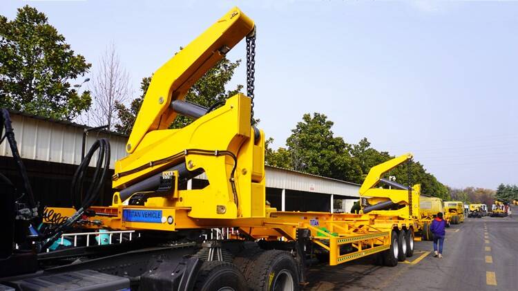 Hammar 40Ft Container Side Loader Trailer for Sale Price in Guinea Labe