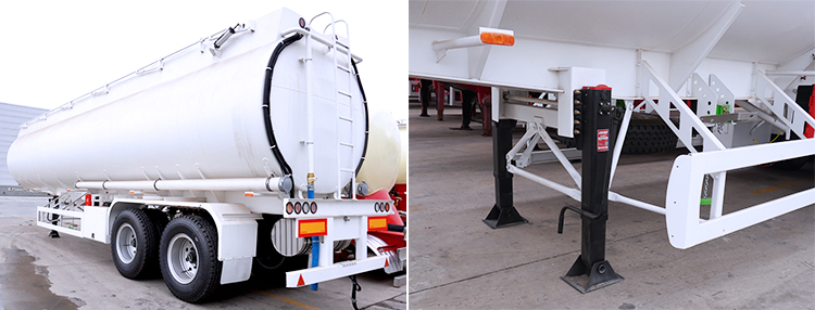 2 Axles 40000L Diesel Tanker Trailer