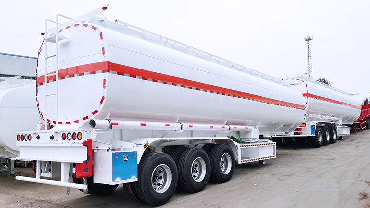 3 axles 45200ltrs palm oil tanker trailer
