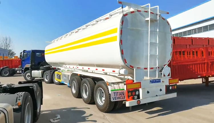 40000 litres tri axles oil tanker trailer