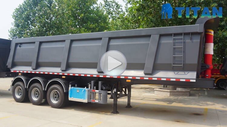 3 Axle Heavy Duty Dump Trailer for Sale Prices in Ghana