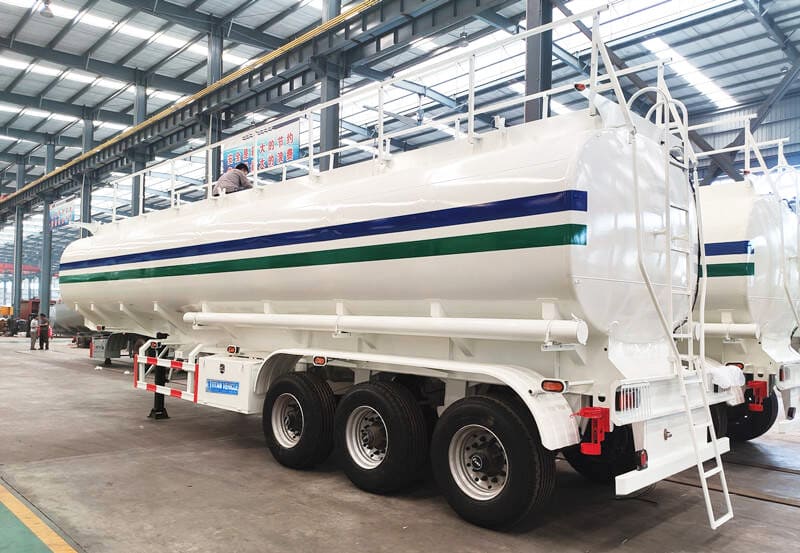 50000lts 3 axle heavy fuel tanker semi trailer