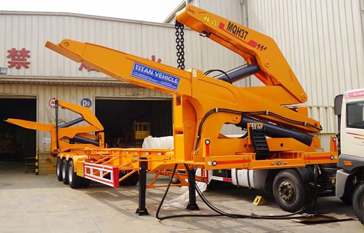 37 Ton side lifter truck trailer 