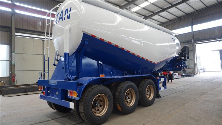 Tri Axle Cement Tanker Trailer for Sale In Guinea Kankan