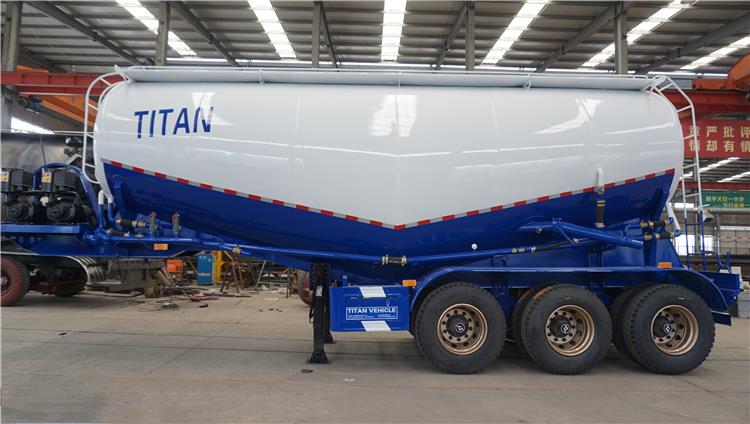 Tri Axle Cement Tanker Trailer for Sale In Guinea Kankan