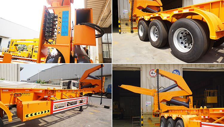 37 Ton side lifter truck trailer 