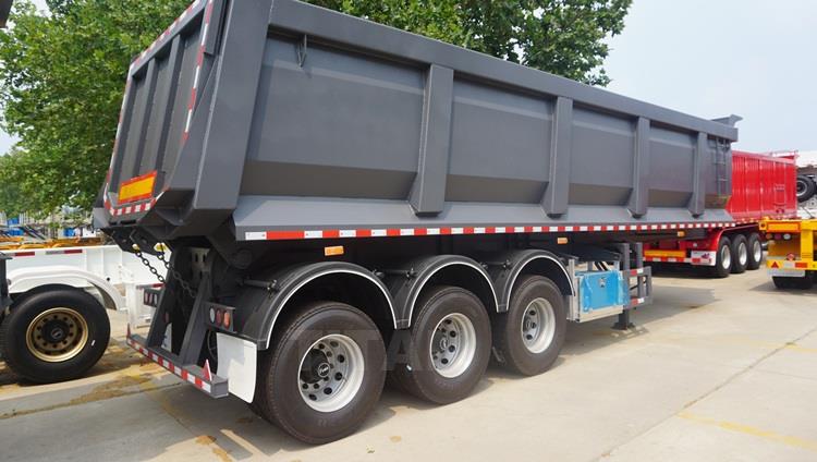 3 Axle Heavy Duty Dump Trailer for Sale Prices in Guinea Kankan