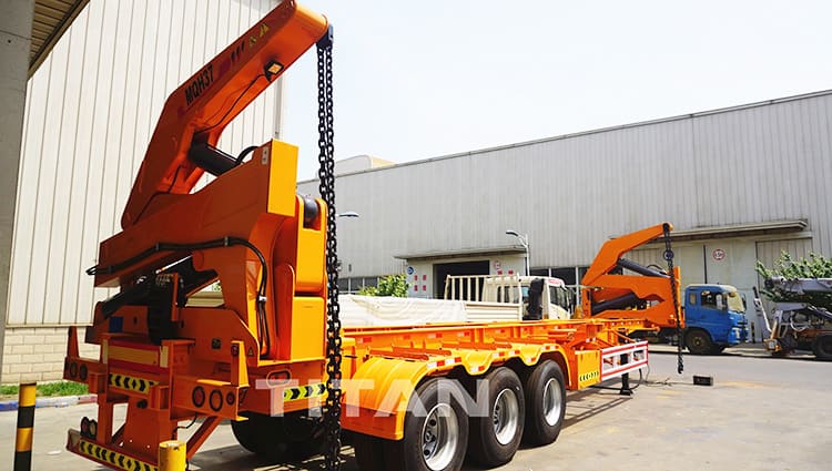 37 Ton side lifter truck trailer 