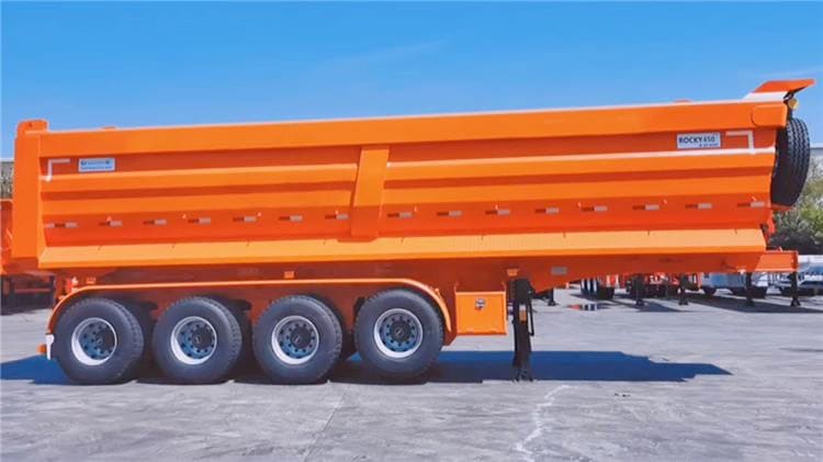 4 Axle 100T Tipper Tipping Trailer for Sale in Guinea Victoria,GN