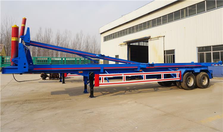 40ft Container Tipper Chassis Trailer for Sale in Guinea Manufacturers