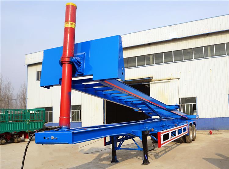 40ft Container Tipper Chassis Trailer for Sale in Guinea Manufacturers