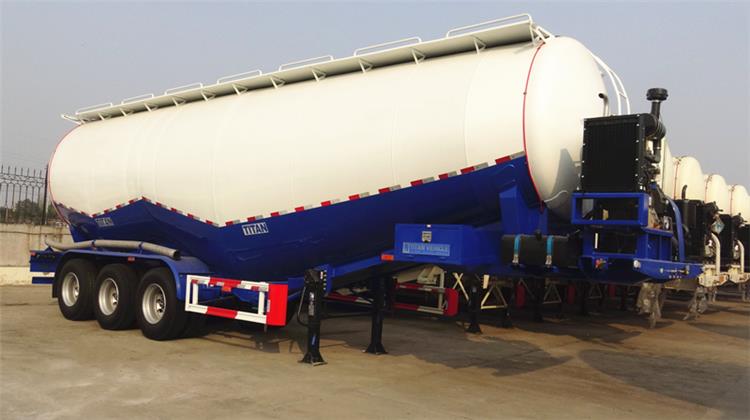 W Shape 40 Ton Bulk Cement Trailer for Sale in Guinea Conakry