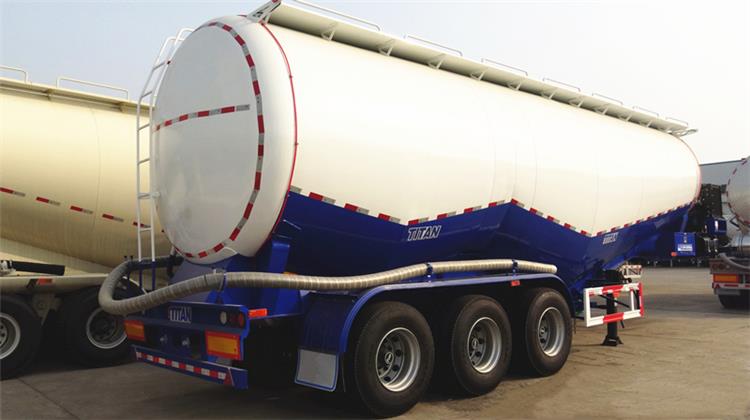 W Shape 40 Ton Bulk Cement Trailer for Sale in Guinea Conakry