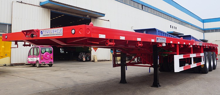 Schmitz Cargobull Trailer | Tri Axle 40ft Flatbed Trailers For Sale Near Me In Zambia