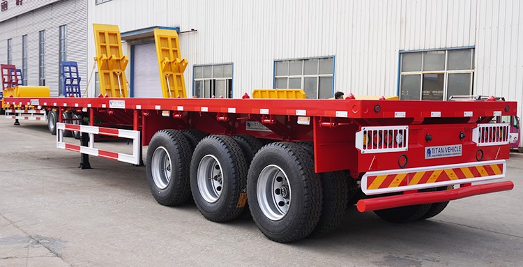 Schmitz Cargobull Trailer | Tri Axle 40ft Flatbed Trailers For Sale Near Me In Zambia