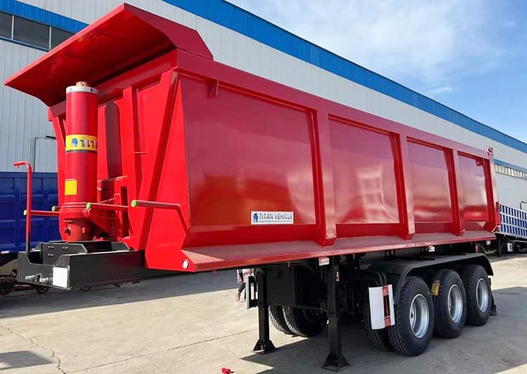 Schmitz Tipper | Schmitz Trailer | 34 Ton Hydraulic Tipper Trailer For Sale In Zambia