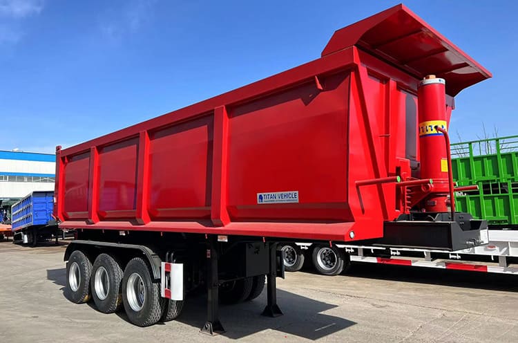 Schmitz Tipper | Schmitz Trailer | 34 Ton Hydraulic Tipper Trailer For Sale In Zambia