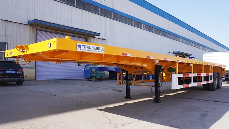 Schmitz Trailers for Sale | 40Ft Semi Truck Flatbed Trailer Prices in Zambia