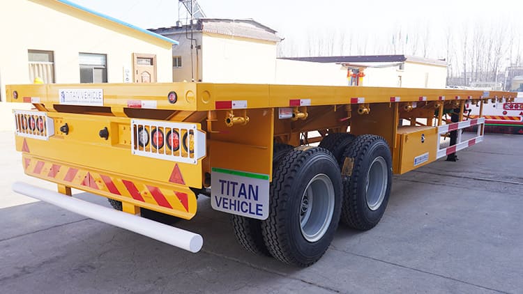 Schmitz Trailers for Sale | 40Ft Semi Truck Flatbed Trailer Prices in Zambia
