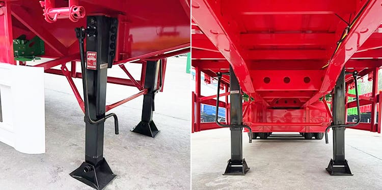 3 Axle Flatbed Trailers for Sale | Semi Truck Flatbed Trailer Cost Manufacturers in Zambia 