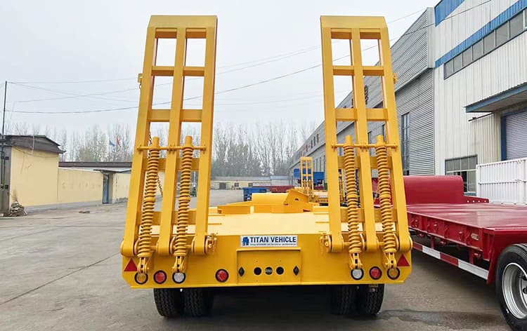 Lowbed Trailer for Sale | 2 Axle 40Ft Low Bed Trailer Truck for Sale in Zambia
