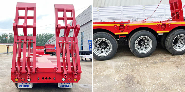 3 Axle Low Loader Semi Trailer | Low Loader Truck | Semi Trailer Low Loader for Sale in Zambia